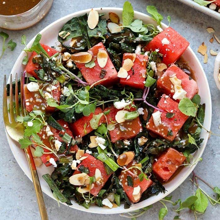 Vibrant Grilled Kale & Watermelon Salad: A Must-Try Summer Dish